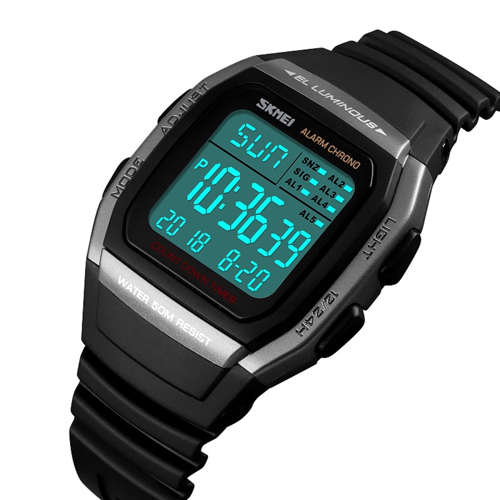 reloj digital hombre