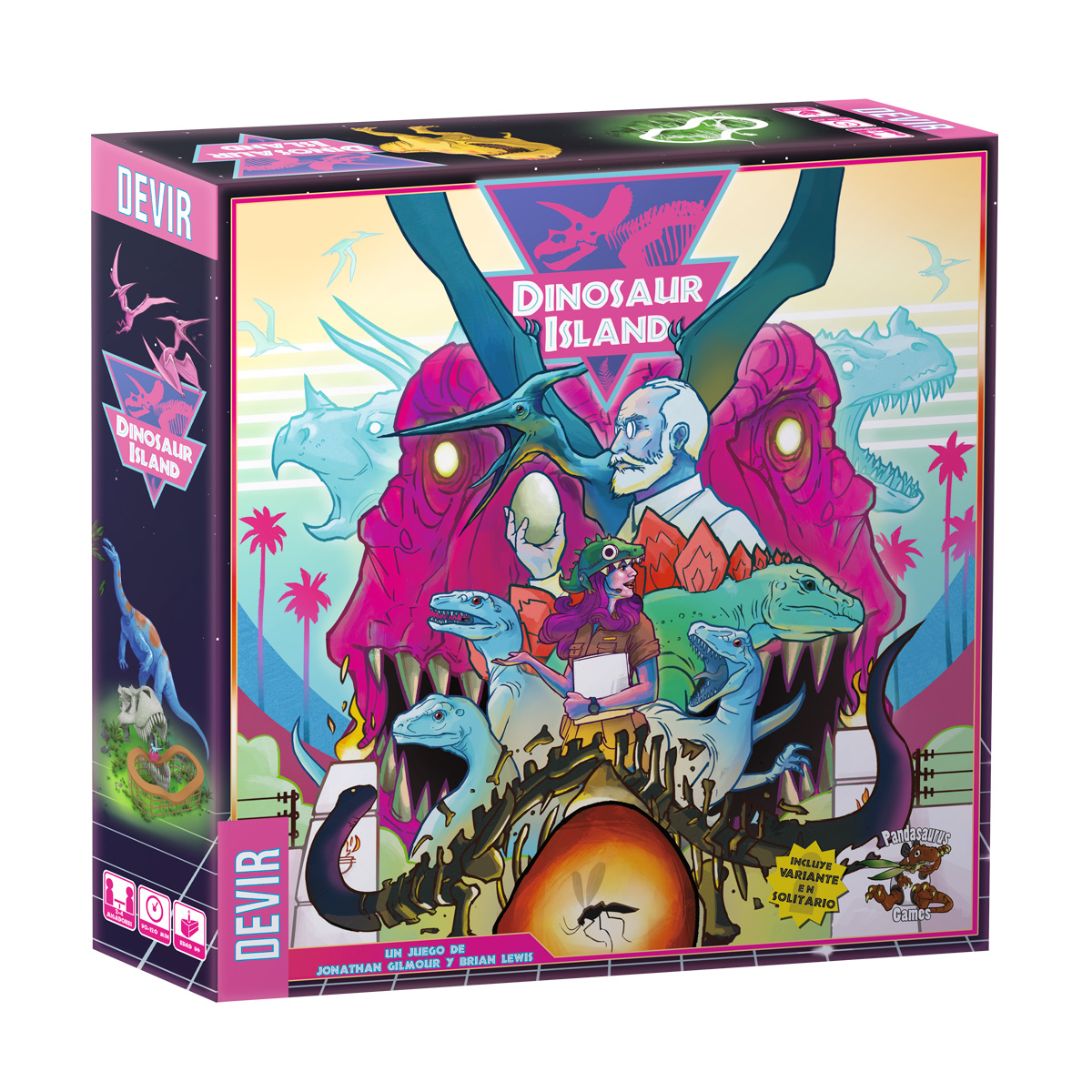 Caja de Dinosaur Island