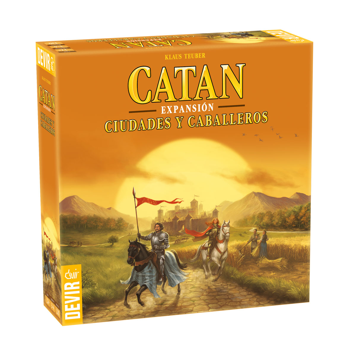 Caja de Catan Expansión Ciudades y Caballeros