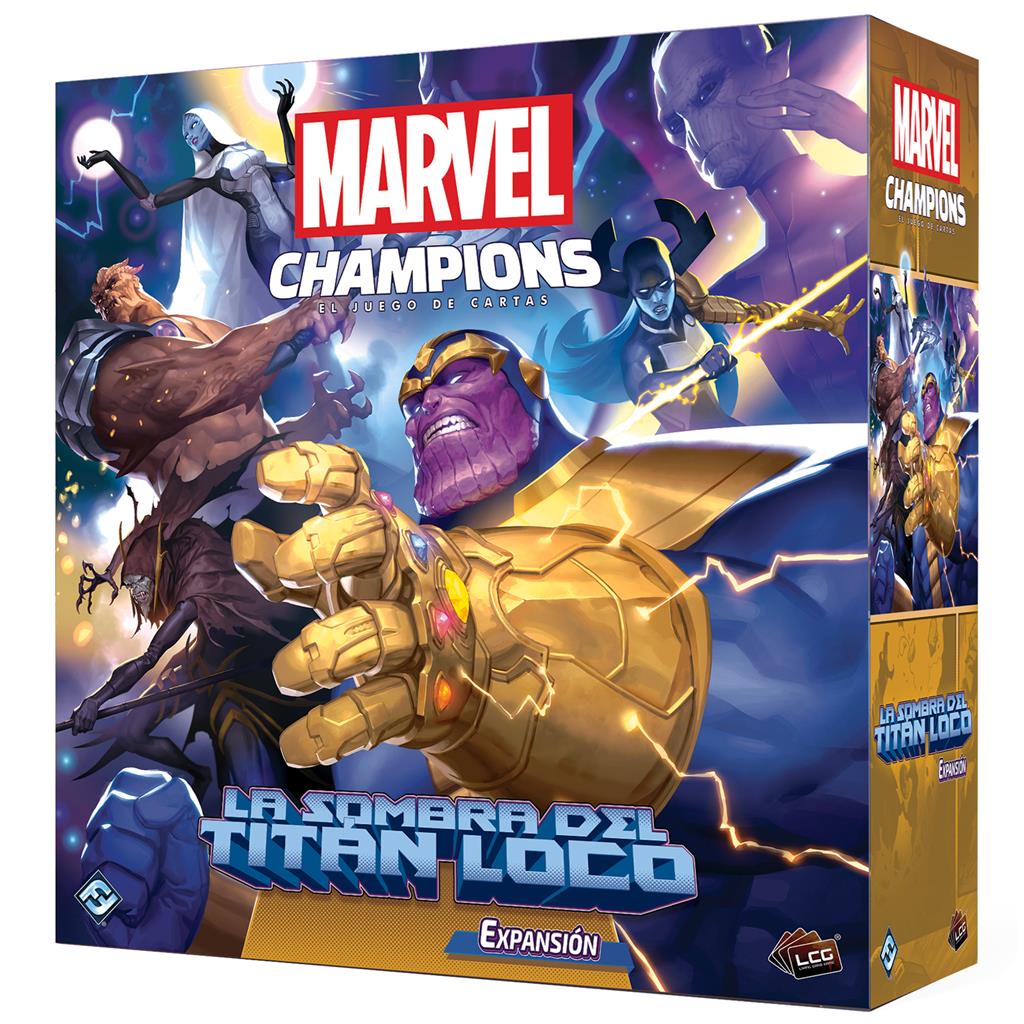 Caja de Marvel Champions - Expansión La Sombra del Titán Loco