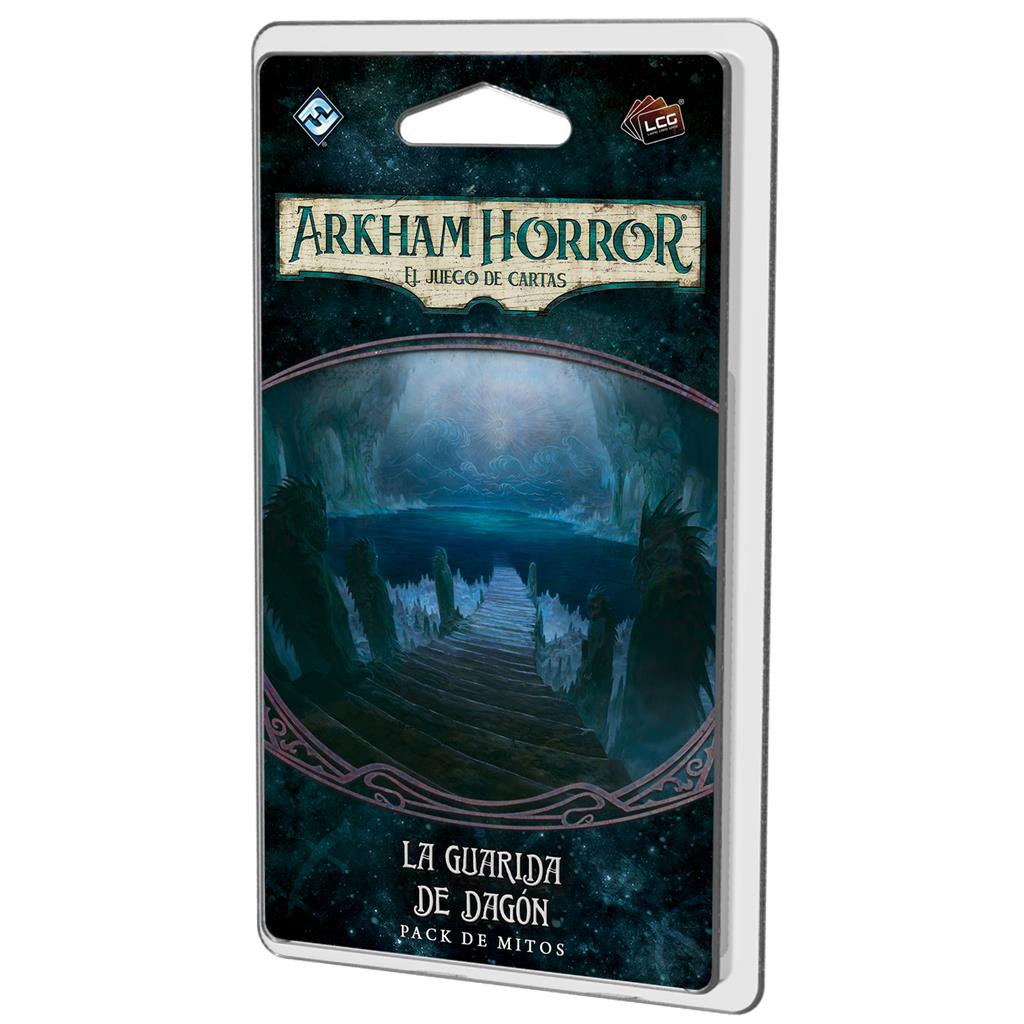 Caja de Arkham Horror LCG - Expansión La Guarida de Dagón / La Conspiración de Innsmouth