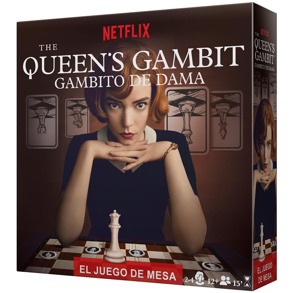 Caja de Gambito de Dama: El juego de mesa