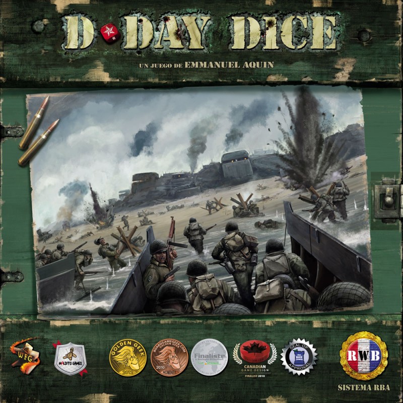 Caja de D-Day Dice: 2ª Edición