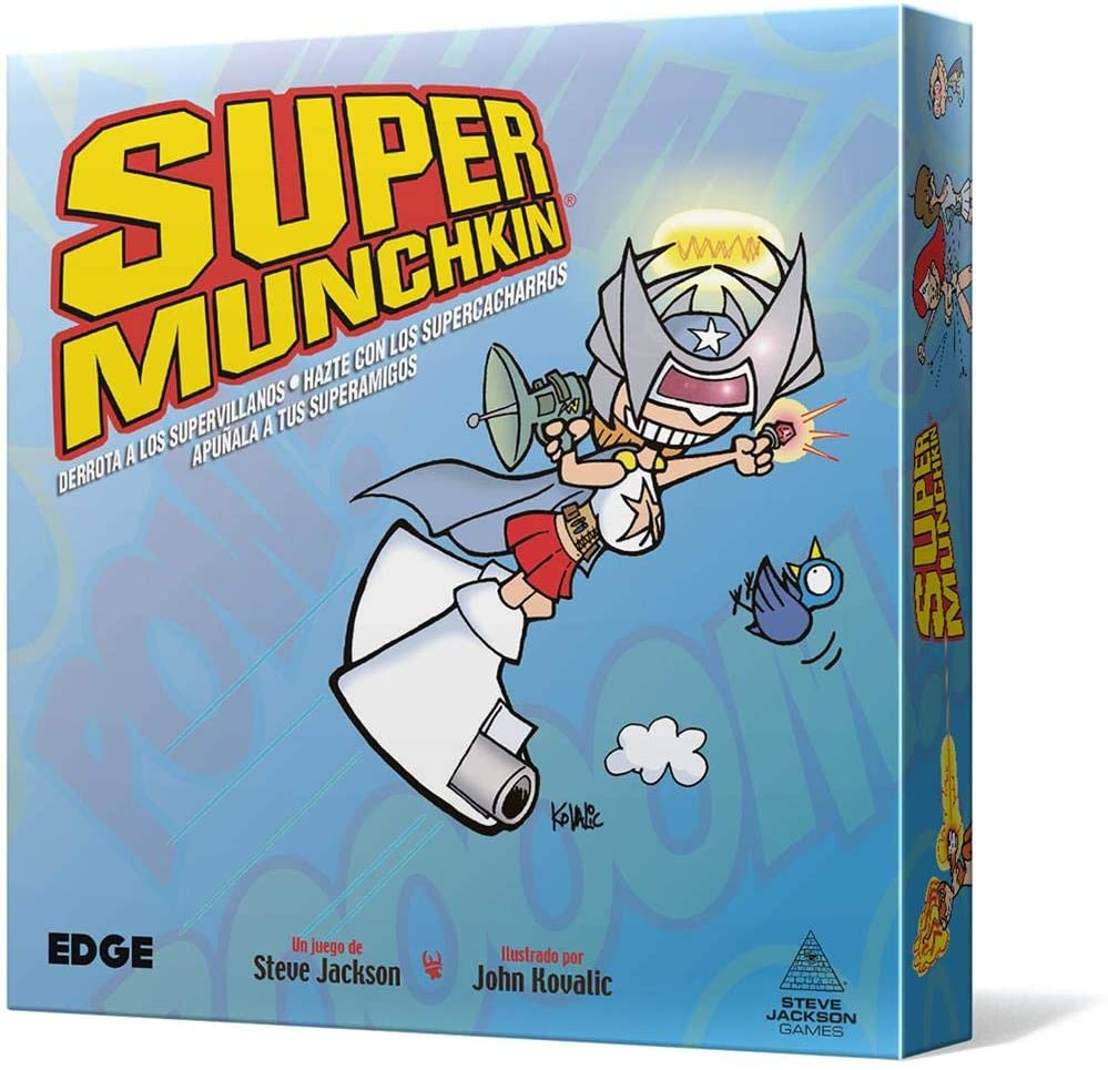 Caja de Super Munchkin Nueva Edición