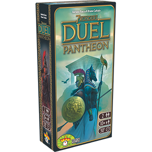 Caja de 7 Wonders Duel - Expansión Pantheon