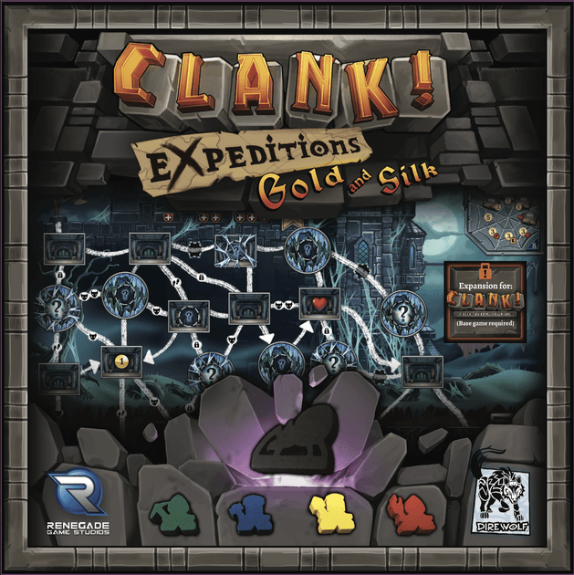 Caja de Clank! Expeditions: Gold And Silk