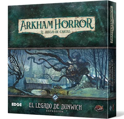 Caja de Arkham Horror LCG - Expansión El legado de Dunwich