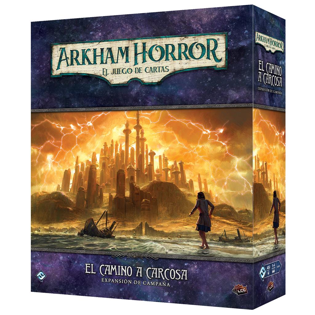 Caja de Arkham Horror LCG: El camino a Carcosa exp. Campaña