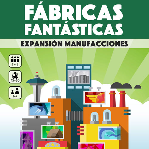 Caja de FÁBRICAS FANTÁSTICAS - Expansión MANUFACCIONES + PROMOS