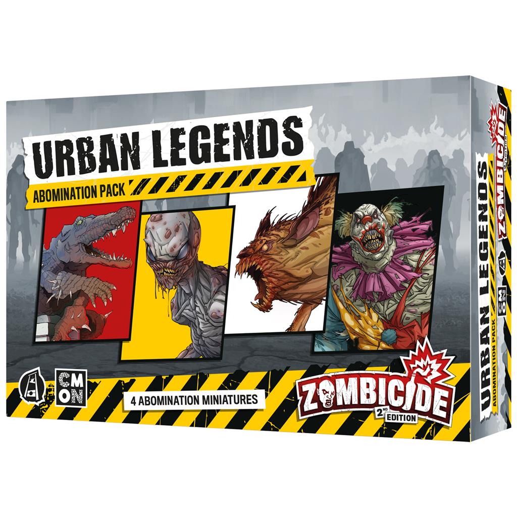 Caja de Zombicide Segunda Edición Urban Legends