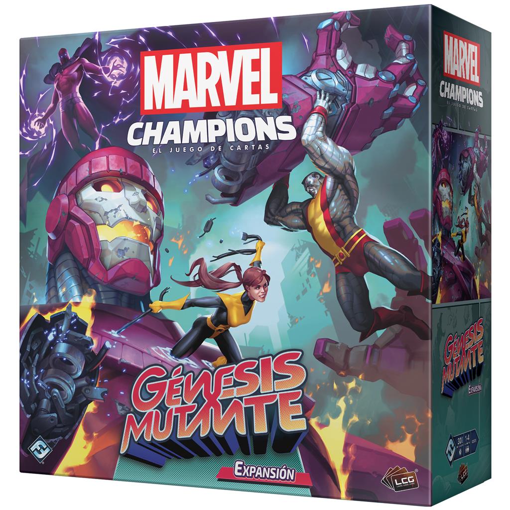 Caja de Marvel Champions - expansión Génesis Mutante