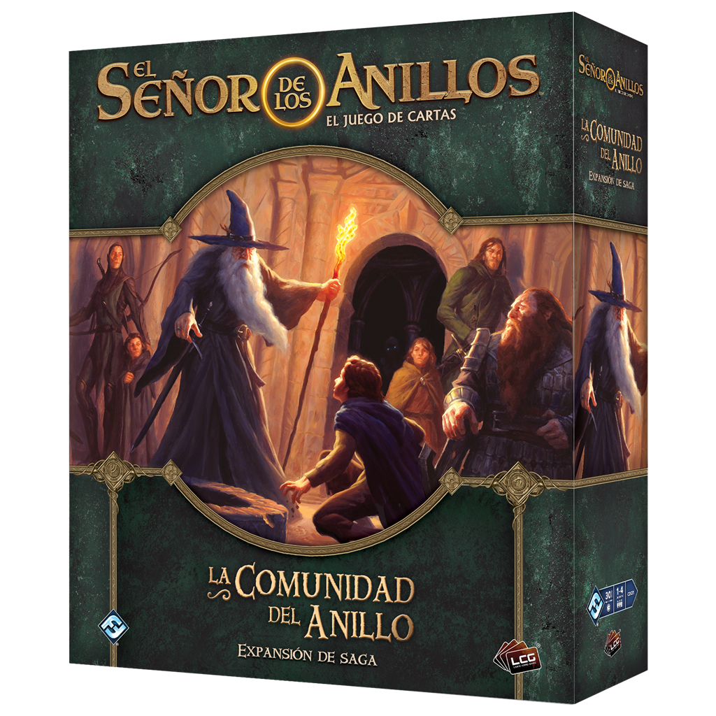 Caja de El Señor de los Anillos LCG La Comunidad del Anillo