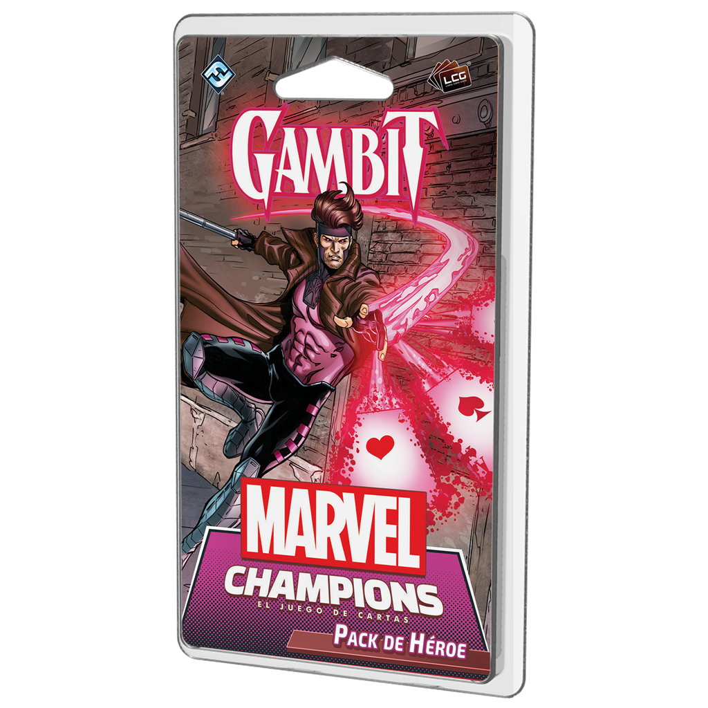 Caja de Marvel Champions: Gambit