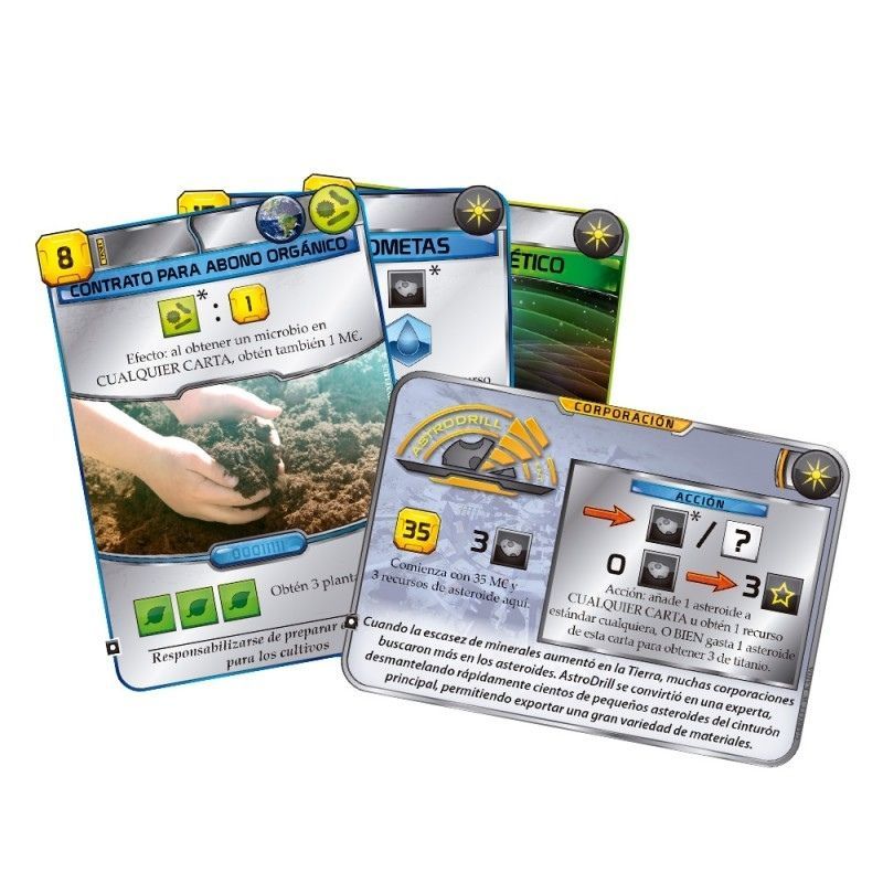 Caja de Terraforming Mars - Cartas promos big box
