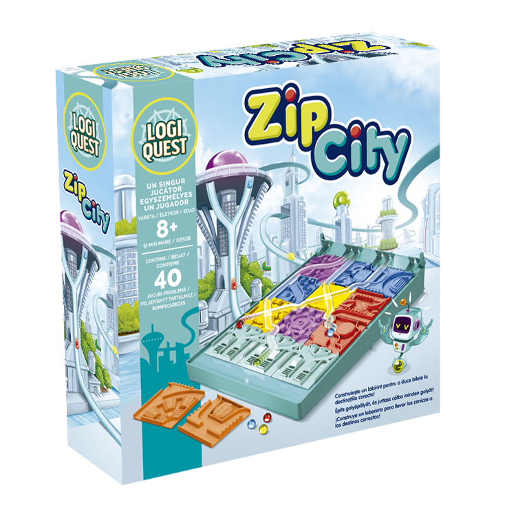 Caja de Logiquest Zip City