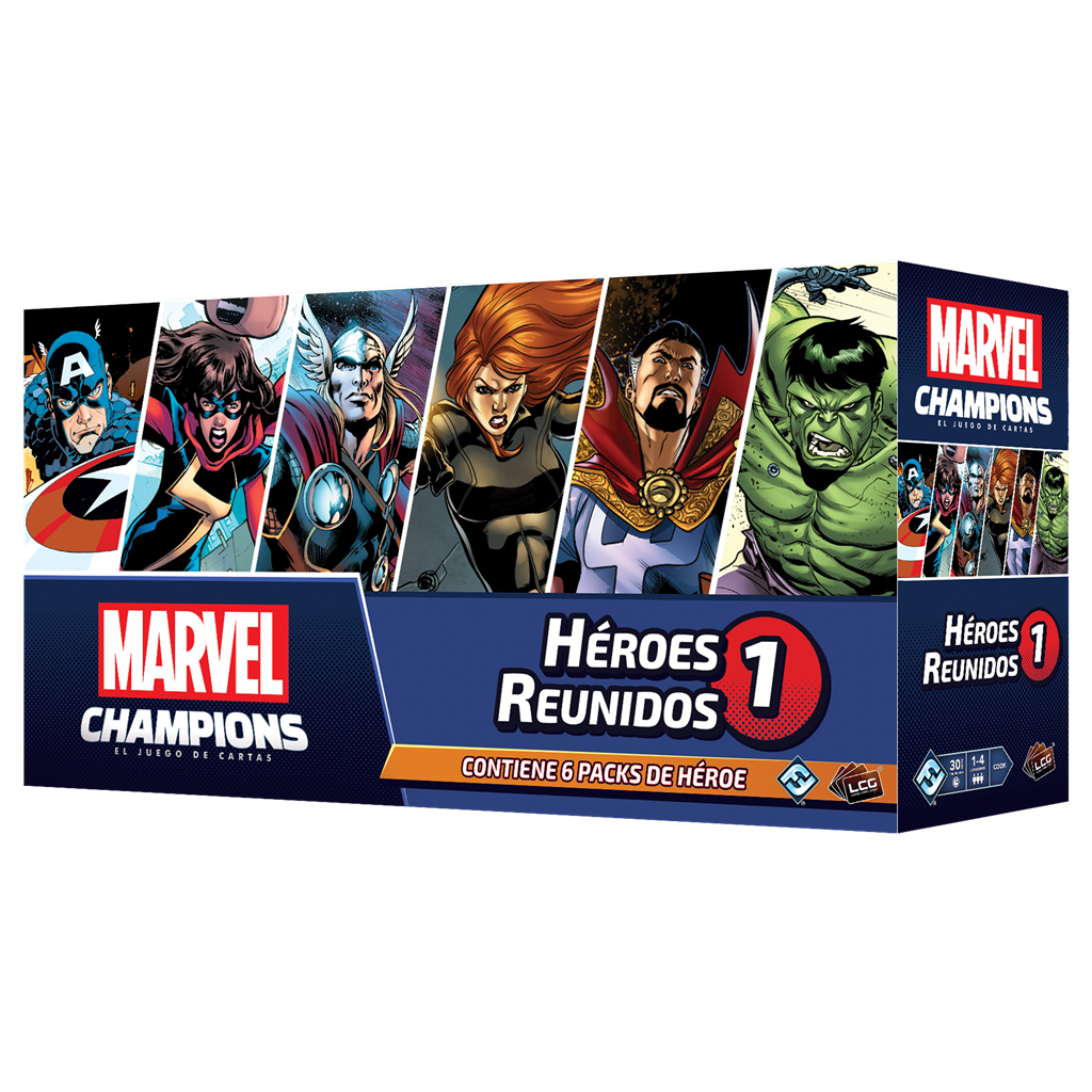 Caja de Marvel Champions Héroes Reunidos 1