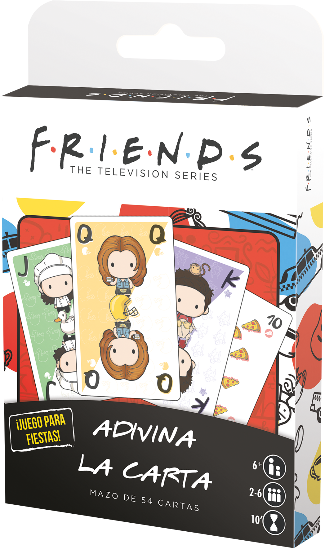 Caja de Friends: Adivina La Carta - Juego de Mesa