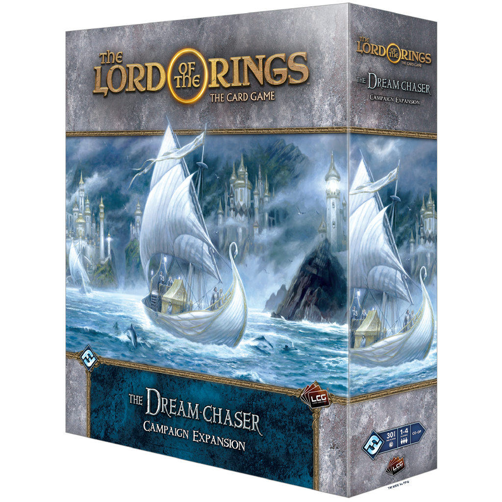 Caja de El Señor de los Anillos LCG: Cazador de Sueños Expansión de Campaña