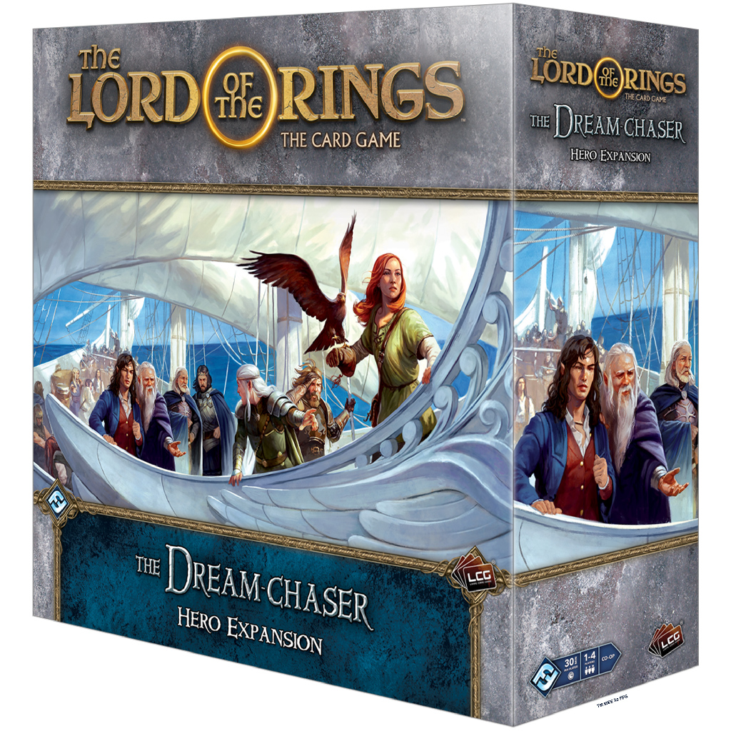 Caja de El Señor de los Anillos LCG: Cazador de Sueños Expansión de Héroes