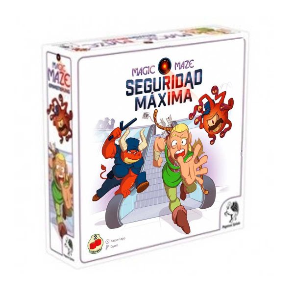 Caja de MAGIC MAZE - Expansión Maxima Seguridad