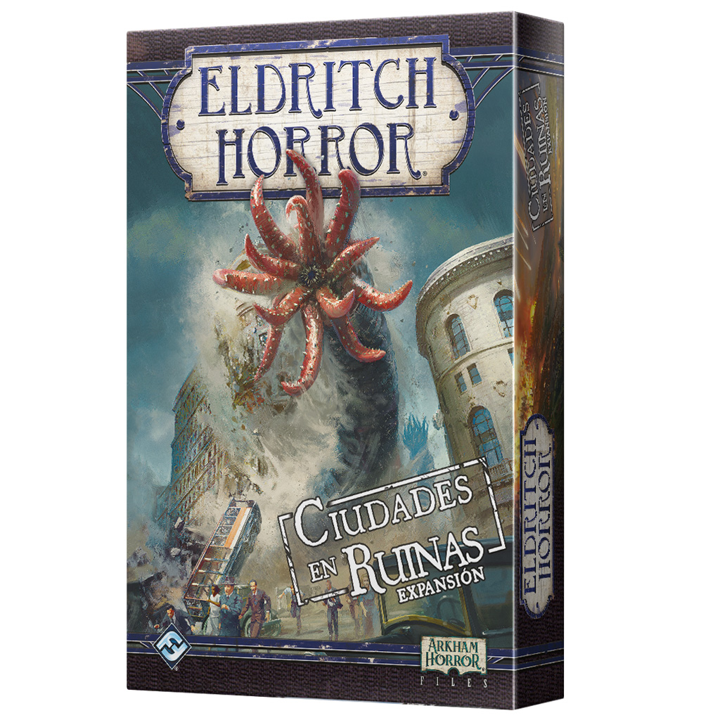 Caja de Eldritch Horror: Ciudades en ruinas - Expansión
