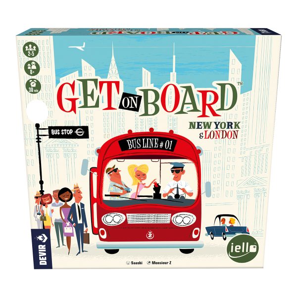 Caja de Get On Board: New York & London