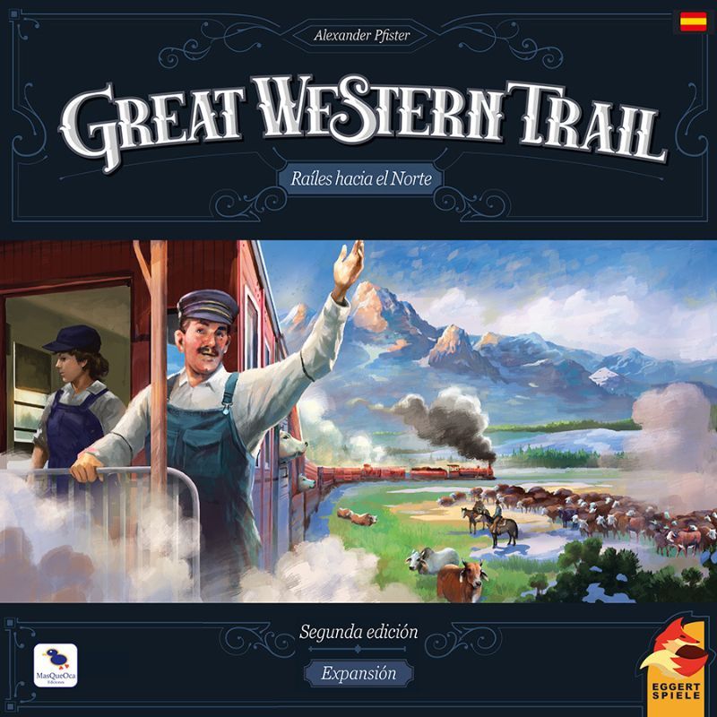 Caja de GREAT WESTERN TRAIL - Expansión RAILES HACIA EL NORTE SEGUNDA EDICIÓN