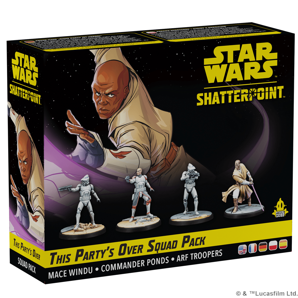 Caja de Star Wars Shatterpoint - This Party's Over Squad Pack