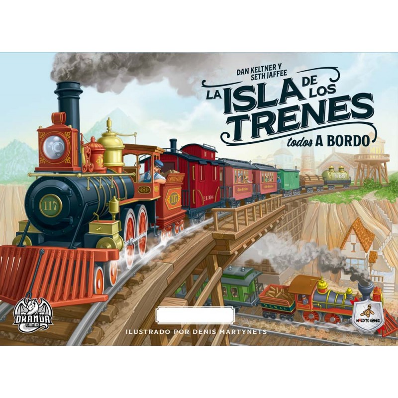 Caja de La Isla de los Trenes Todos a Bordo