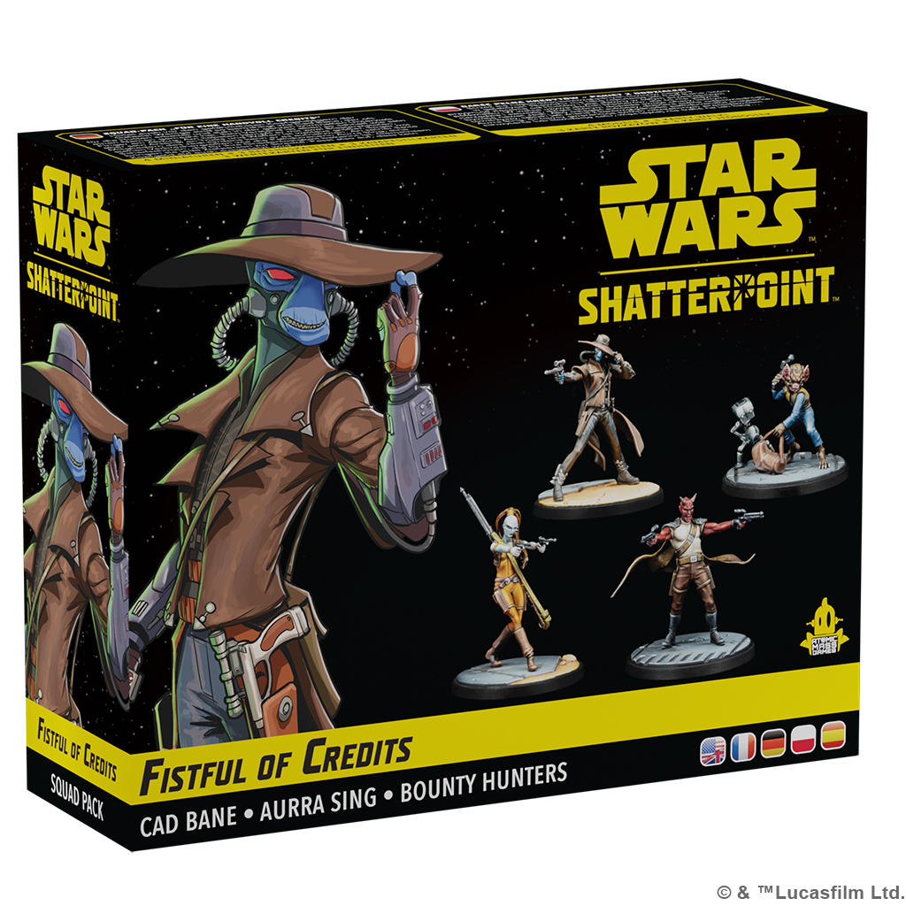 Caja de Star Wars: Shatterpoint - A Handful of Credits: Cad Bane