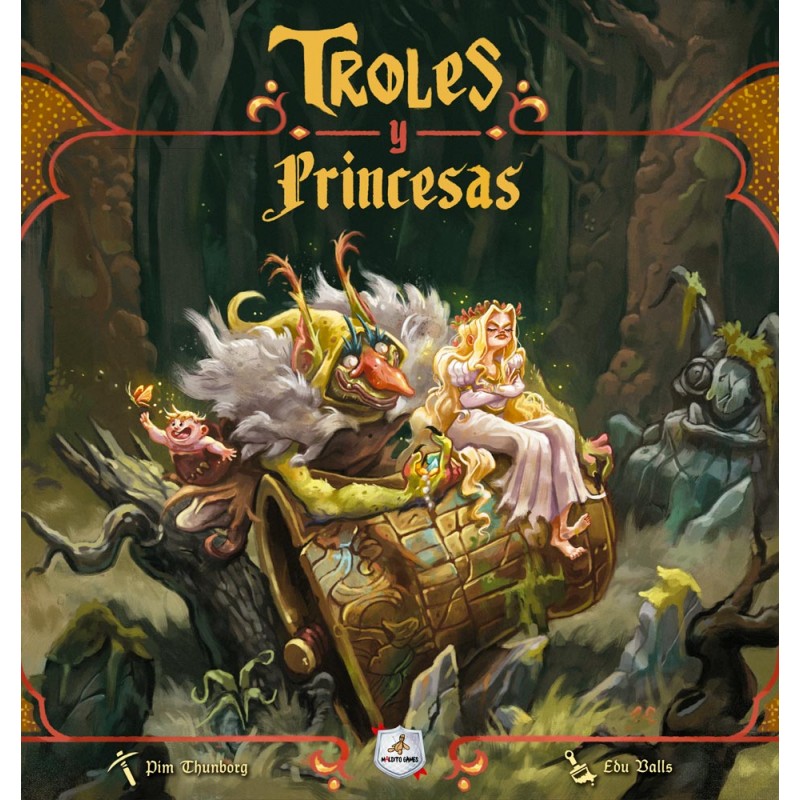 Caja de TROLES Y PRINCESAS