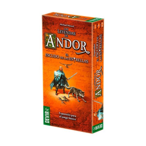Caja de Las Leyendas de Andor: El Escudo de las Estrellas