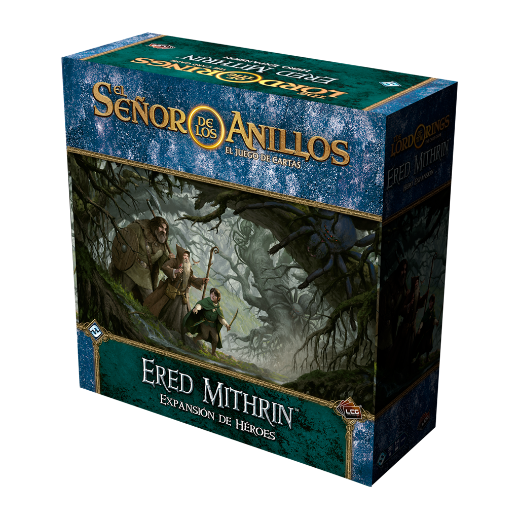 Caja de El Señor de los Anillos LCG - Ered Mithrin expansión de héroes
