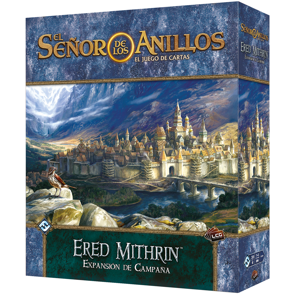 Caja de El Señor de los Anillos LCG - Ered Mithrin expansión de campaña