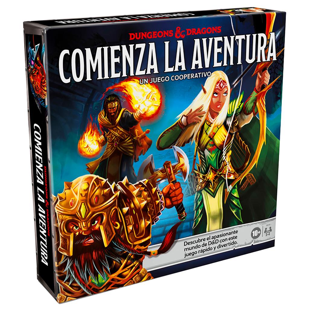 Caja de DUNGEONS AND DRAGONS COMIENZA LA AVENTURA