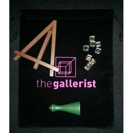 Caja de The Gallerist: Upgrade Pack - incluye ambos KS SG Pack 1 y 2