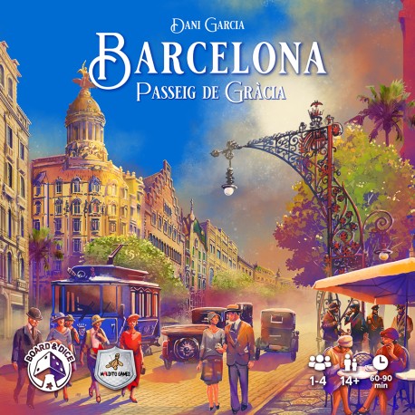 Caja de Barcelona - Expansión Passeig de Gràcia + Losetas bonus de edificaciones