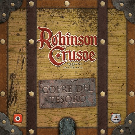 Caja de Cofre del tesoro - Robinson Crusoe