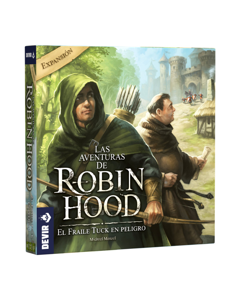 Caja de Las Aventuras de Robin Hood - Expansión El Fraile Tuck en Peligro