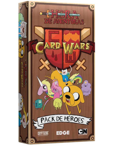 Caja de Adventure Time: Card Wars - Packs de Héroes