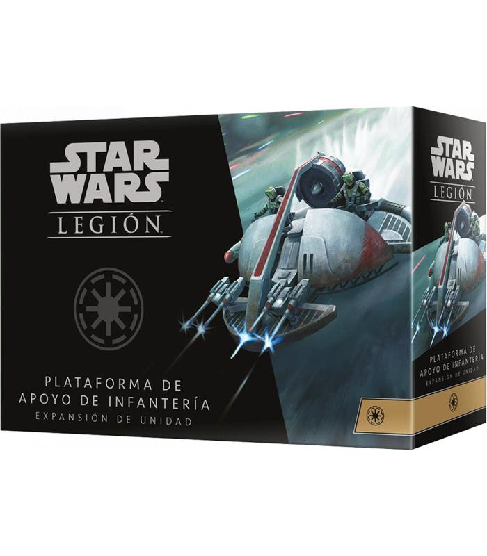 Caja de Star Wars Legion: Plataforma apoyo infantería