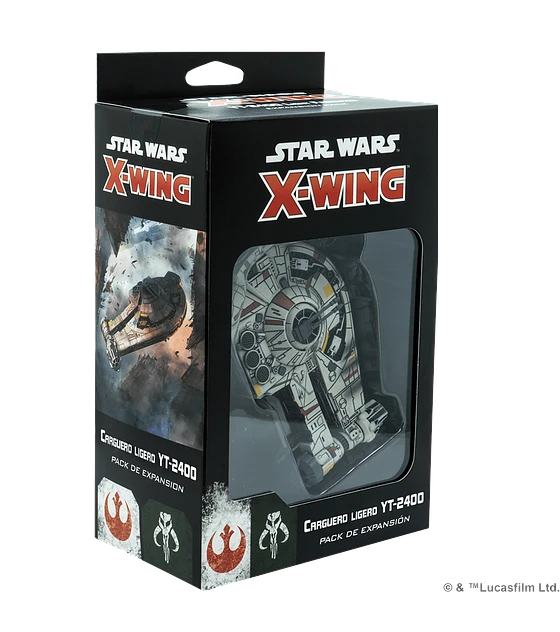 Caja de Star Wars X-Wing: Carguero Ligero YT-2400