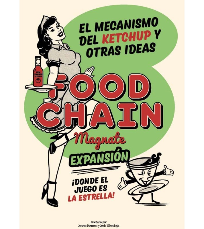 Caja de Food Chain Magnate Expansión Ketchup