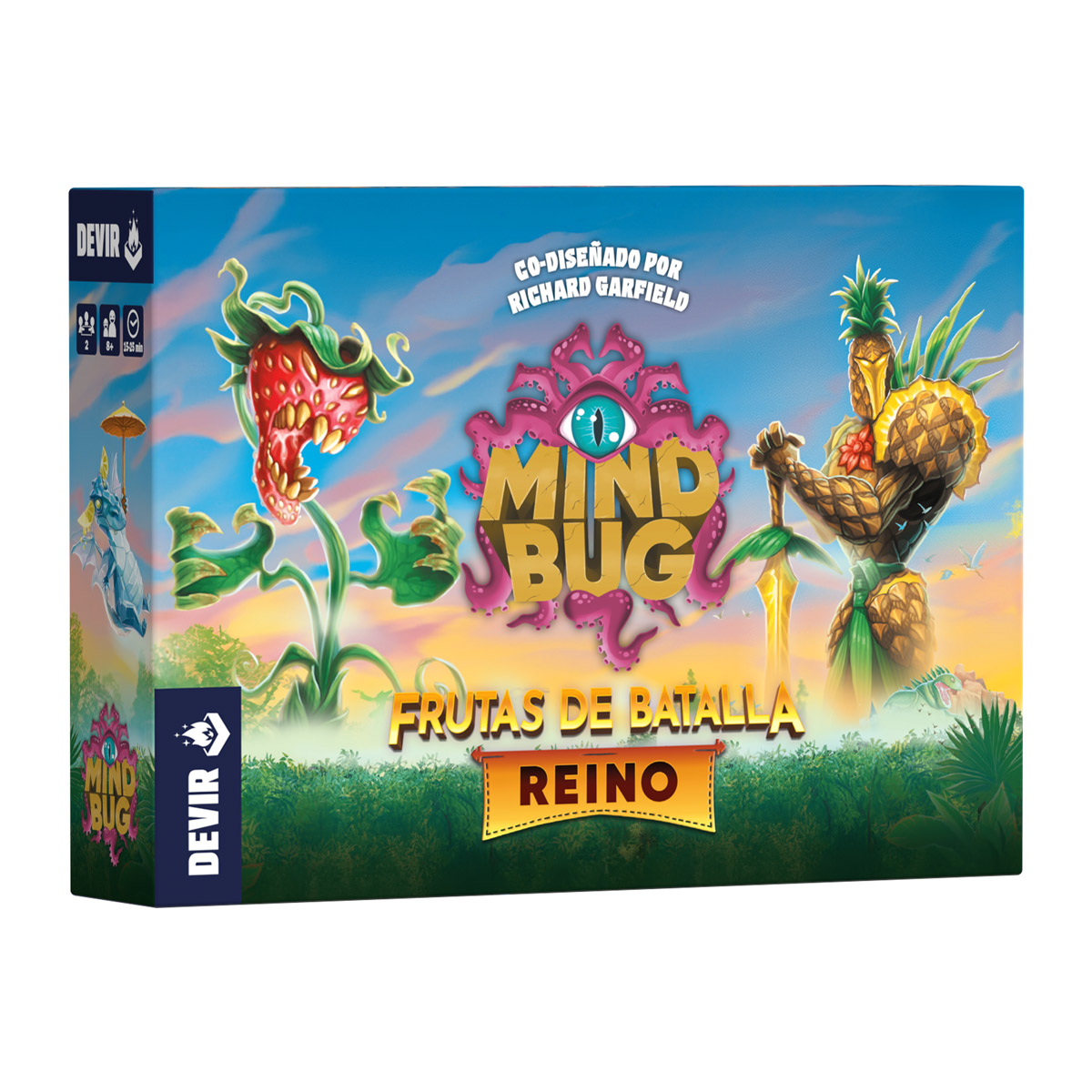 Caja de Mindbug Batalla de Frutas Reino