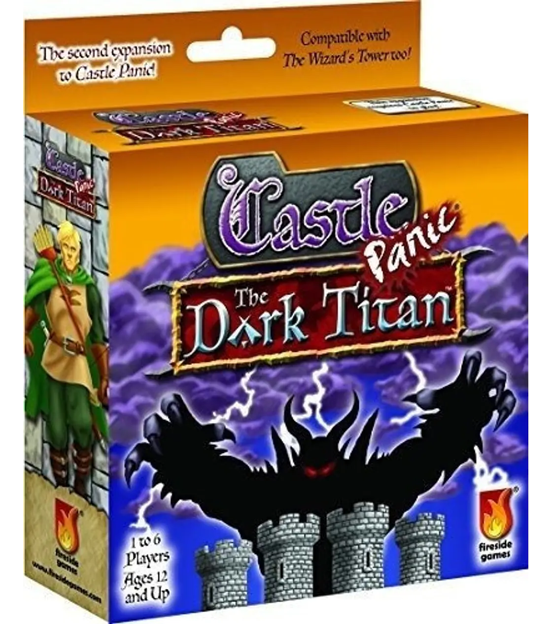 Caja de Castle Panic exp. The Dark Titan