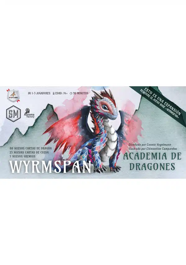 Caja de Expansion Wyrrmspan - Academia de Dragones
