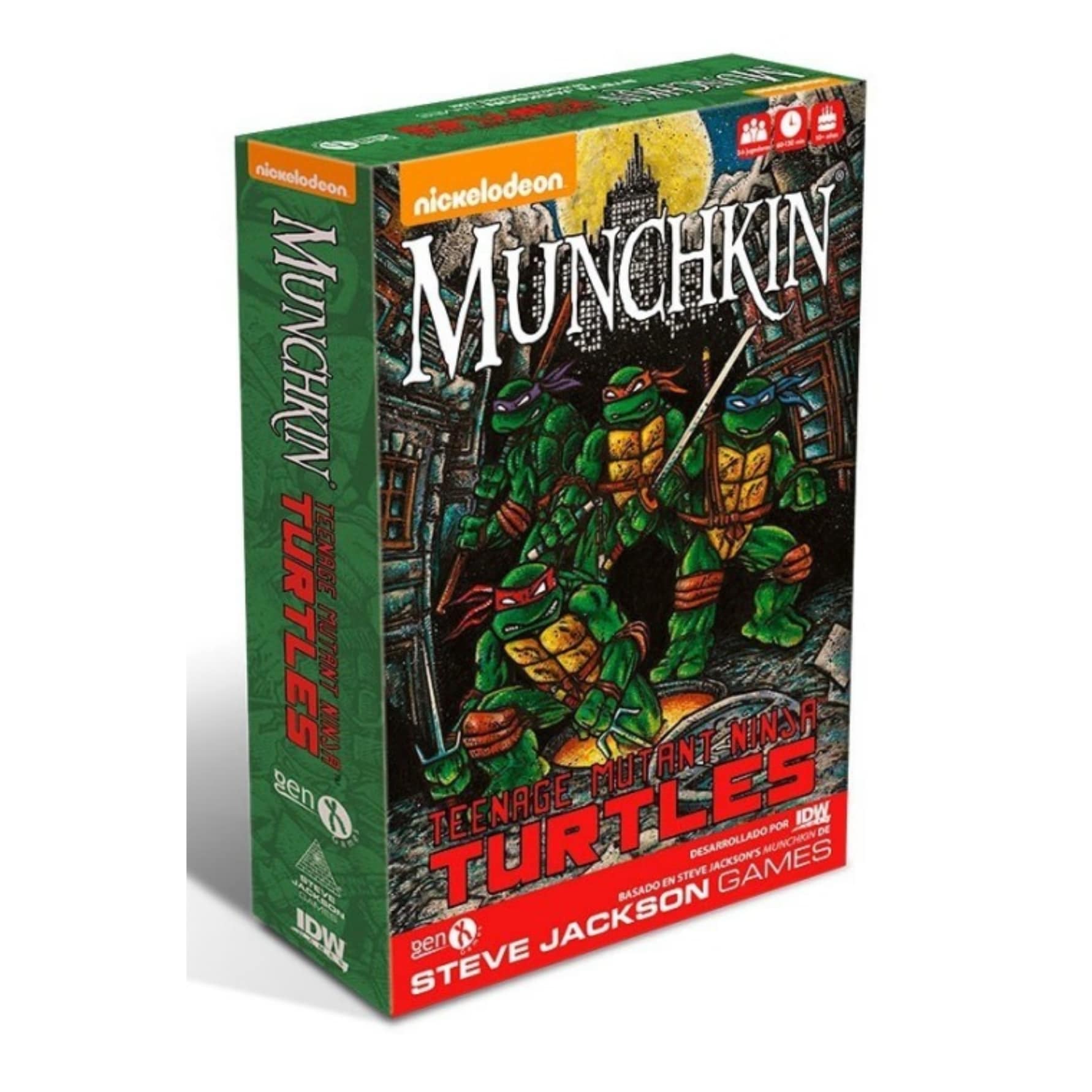 Caja de Munchkin - Teenage Mutant Ninja Turtles