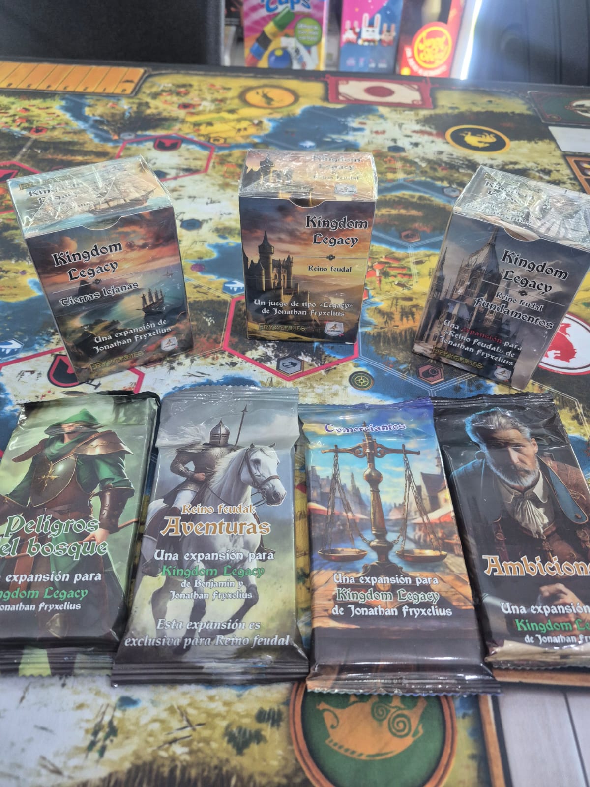 Caja de Paquete Completo Kingdom Legacy - Reino Feudal