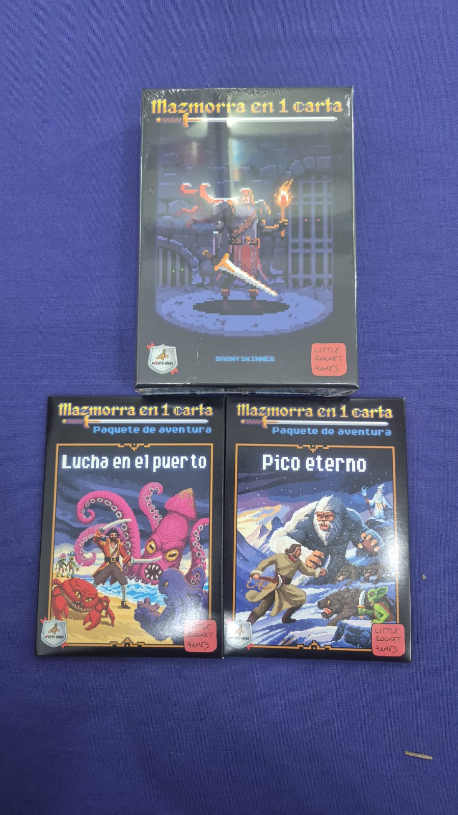Caja de Paquete Mazmorra en 1 carta + Expansiones