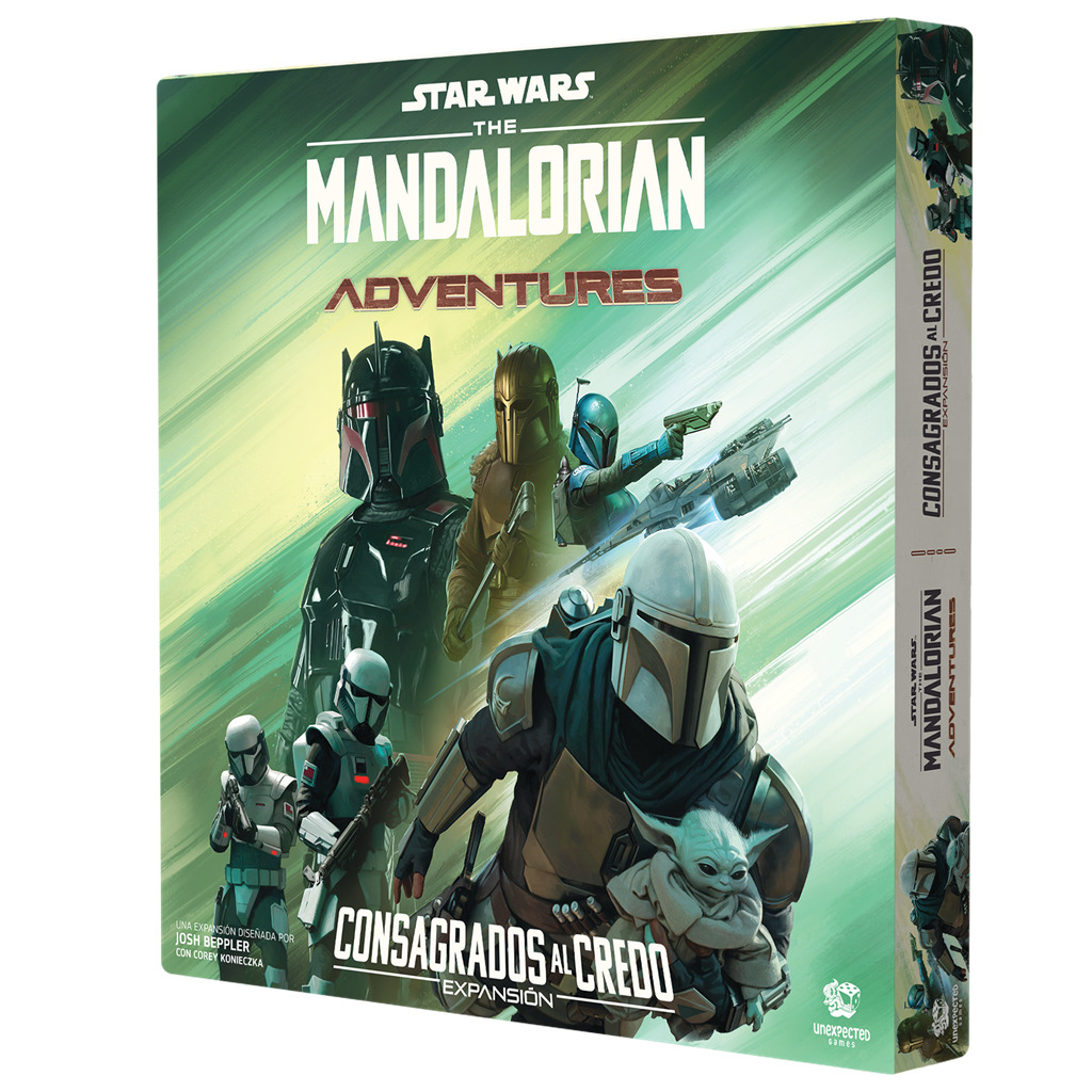 Caja de The Mandalorian Adventures - Expansión: Consagrados al Credo